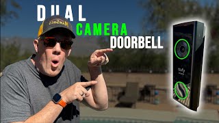 Eufy Video Doorbell E340 Review Wireless Doorbell Camera without Subscription  Dual Cameras [upl. by Llevaj]