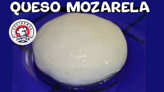 Receta de queso mozzarella casero [upl. by Jacki280]