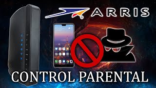 Módem ARRIS TG2482 CLARO PERU BLOQUEAR acceso a la RED WIFI Control PARENTAL  GUÍA  2 [upl. by Anaud]