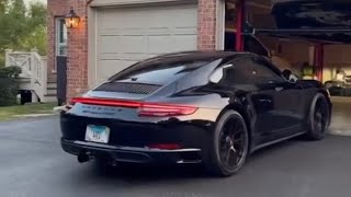 Porsche 9912 GTS with Valvetronic Designs Full race exhaust system  Revs sound clips [upl. by Anicul794]