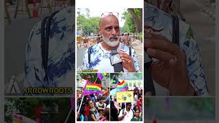 ஆணும் ஆணும் கல்யாணம் பண்றதுல தப்பே இல்ல  LGBTQ Pride Rally in Chennai  shorts [upl. by Edi]