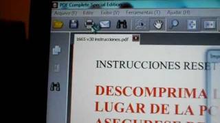 RESETANDO CHIP IMPRESSORA SAMSUNG 1665 FAIL [upl. by Kendall428]