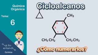 NOMENCLATURA de CICLOALCANOS [upl. by Bartholomeus]