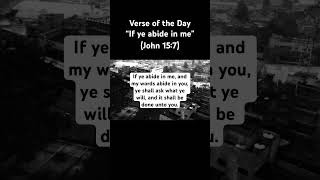 if ye abide in me [upl. by Broadbent507]