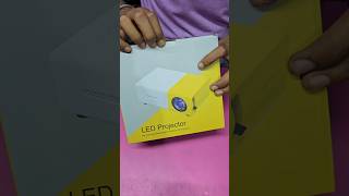 mini LED projector unboxing video ledprojetor unboxing led projector unboxingvideo shorts 🎥🎉🎈 [upl. by Zweig]