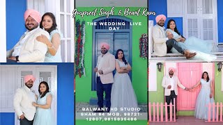 Live Wedding Day Gurpreet Singh Weds Beant Kaur Balwant HD Studio Sham 84 mob 9872112807 [upl. by Nossyla]