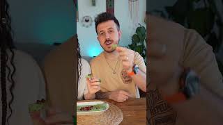 ISPANAKLI FISTIKLI MEZE food asmr recipe [upl. by Rizas129]