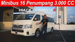 Toyota Hiace Commuter 2022 Indonesia  16 Penumpang  Bisa Buat Campervan [upl. by Castle]