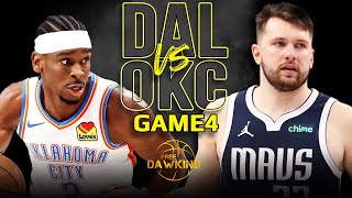 Dallas Mavericks vs OKC Thunder Game 4 Full Highlights  2024 WCSF  FreeDawkins [upl. by Melisent]