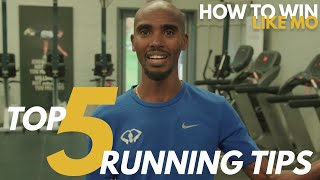 Mos TOP 5 RUNNING TIPS  How to Win Like Mo  Mo Farah 2020 [upl. by Renell]