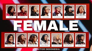 Babak Bootcamp X Factor Indonesia 2023  Kategori Female [upl. by Evie]