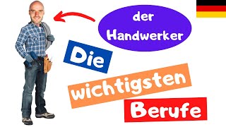 Berufe  Learn German  Deutsch lernen [upl. by Leslie]