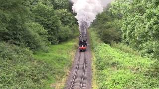 Southern 926 quotReptonquot on the NYMR DBLM Steam [upl. by Norina]