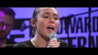 Miley Cyrus  Wildflowers Cover Live at Howards Stern Show [upl. by Nelac]