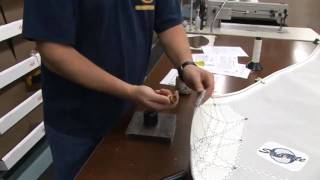 Sewn Ring and Eyelet  Building a Mainsail  Part 12 [upl. by Pratt]