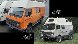 VW LT 4x4 Camper Van Build  3 years in 30 minutes timelapse [upl. by Akiraa]