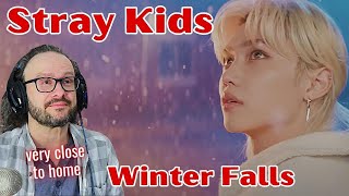 Reacting to Stray Kids quotWINTER FALLSquot MV 스트레이 키즈 [upl. by Arabela]