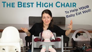 The Best High Chair to Help Your Baby Eat Well [upl. by Filahk]