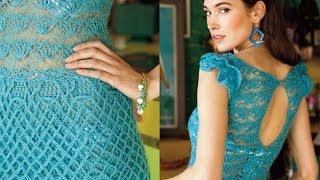 4 ThreeTier Dress Vogue Knitting Crochet 2013 Special Collectors Issue [upl. by Wera]