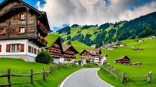 🇨🇭Driving In Switzerland Countryside  Spectacular Mountain View In Appenzell [upl. by Beera]