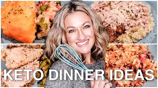 KETO DINNER IDEAS  EASY KETO RECIPES  WHATS FOR DINNER ON KETO  Suz and The Crew [upl. by Kennard900]