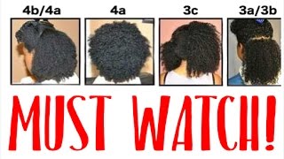 EVERYTHING YOU NEED TO KNOW ABOUT NATURAL HAIR  curl pattern porosity density [upl. by Ettevram]