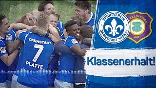 Darmstadt 98  Die entscheidenden Minuten im Spiel gegen Aue [upl. by Sahc]