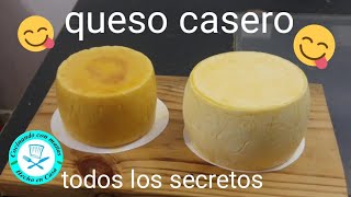 como hacer queso maduro [upl. by Yesnnyl]