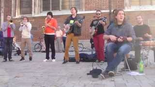 Krakow Street Band  Speedy Gonzalez 22102013 [upl. by Nyre]