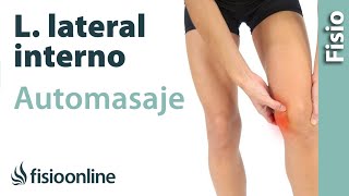 Automasaje para el esguince de ligamento lateral interno [upl. by Ethe]