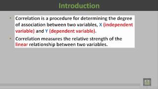 Basic Biostatistics  U2L24  Correlation  1 [upl. by Tine212]