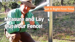 How to Avoid the Most Common Mistakes When Measuring and Setting Out Your Fence [upl. by Enale]