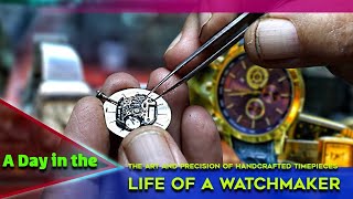 quotA Day in the Life of a Watchmaker The Art and Precision of Handcrafted Timepieces  SkillZonequot [upl. by Ruben]