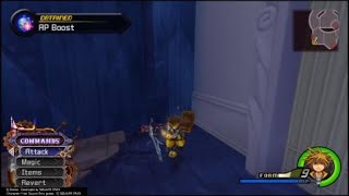 How To Complete Cavern of Remembrance Mineshaft with LV1 Glide Kingdom Hearts 2 Final Mix [upl. by Aivun338]