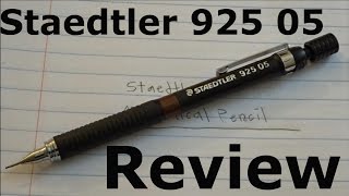 Staedtler 925 05 Review [upl. by Dahij]