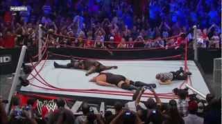 Big Show and Mark Henry break the ringmp4 [upl. by Anyale]