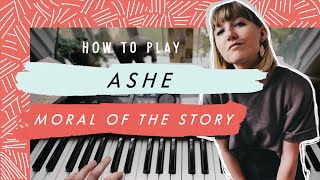 How To Play  Moral Of The Story by Ashe  Easy Piano How To [upl. by Richard]