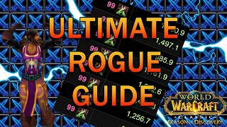 ULTIMATE Rogue Guide for Mutilate Build  PvE  WoW SoD Phase 3  Talents Runes Consumables Rotation [upl. by Paulsen276]