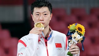 Ma Long  Chinas Super Slam table tennis player making history by playing again at Paris Olympics [upl. by Hgeilhsa21]