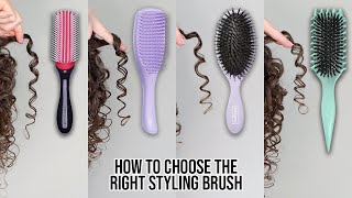 Comparing the Best Styling Brushes for Curly Hair [upl. by Safko]