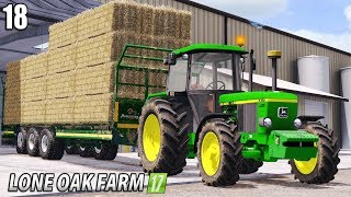 NEW TRACTOR amp HAPPY COWS  Lone Oak Farm  Farming Simulator 17  18 [upl. by Enohpets271]