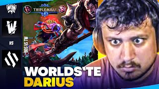 Worldste bu sefer de Darius seçildi  Worlds 2023 2 gün canlı analiz [upl. by Chambers]