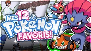 MES ANCIENS 12 POKÉMON FAVORIS   SNEAZE [upl. by Loydie]