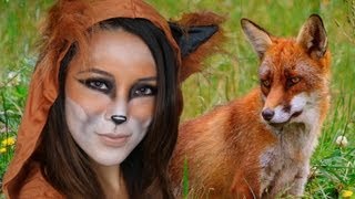 Fox Halloween Makeup Tutorial [upl. by Zima]