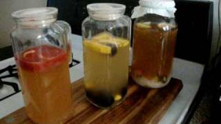 How to make Flavored Water Kefir  Part II [upl. by Laris]