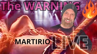 THE WARNINGMARTIRIO Live Teatro Metropolitan PRO GUITARIST REACTS [upl. by Jariv759]