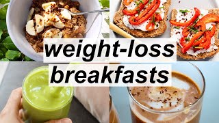 quick healthy recipes to lose weight in the morning  simple healthy breakfast amp meal prep ideas [upl. by Agneta]