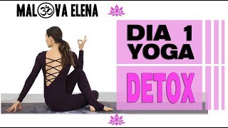 YOGA DETOX para TODOS  Día 1 de SEMANA DE YOGA con Elena Malova [upl. by Atnoid375]