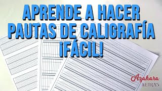 🔝 EL MEJOR GENERADOR DE PAUTAS PARA CALIGRAFÍA ¿CÓMO FUNCIONA 📄 [upl. by Claybourne660]