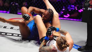 Claressa Shields Recaps Thoughts While in Armbar in MMA FIGHT [upl. by Aros]